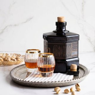 Natalia Gold Liquor Glass