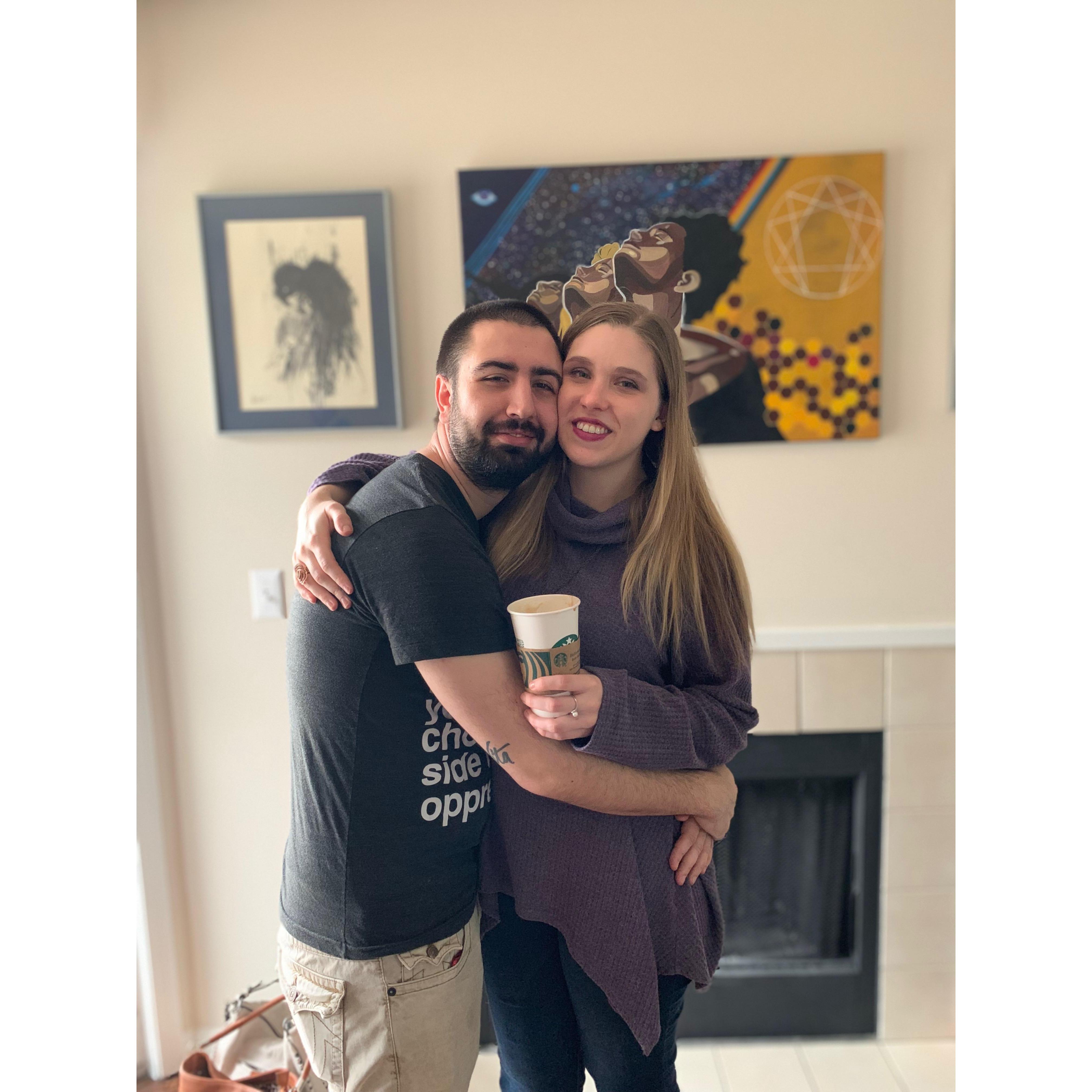 We love the home we have built together
