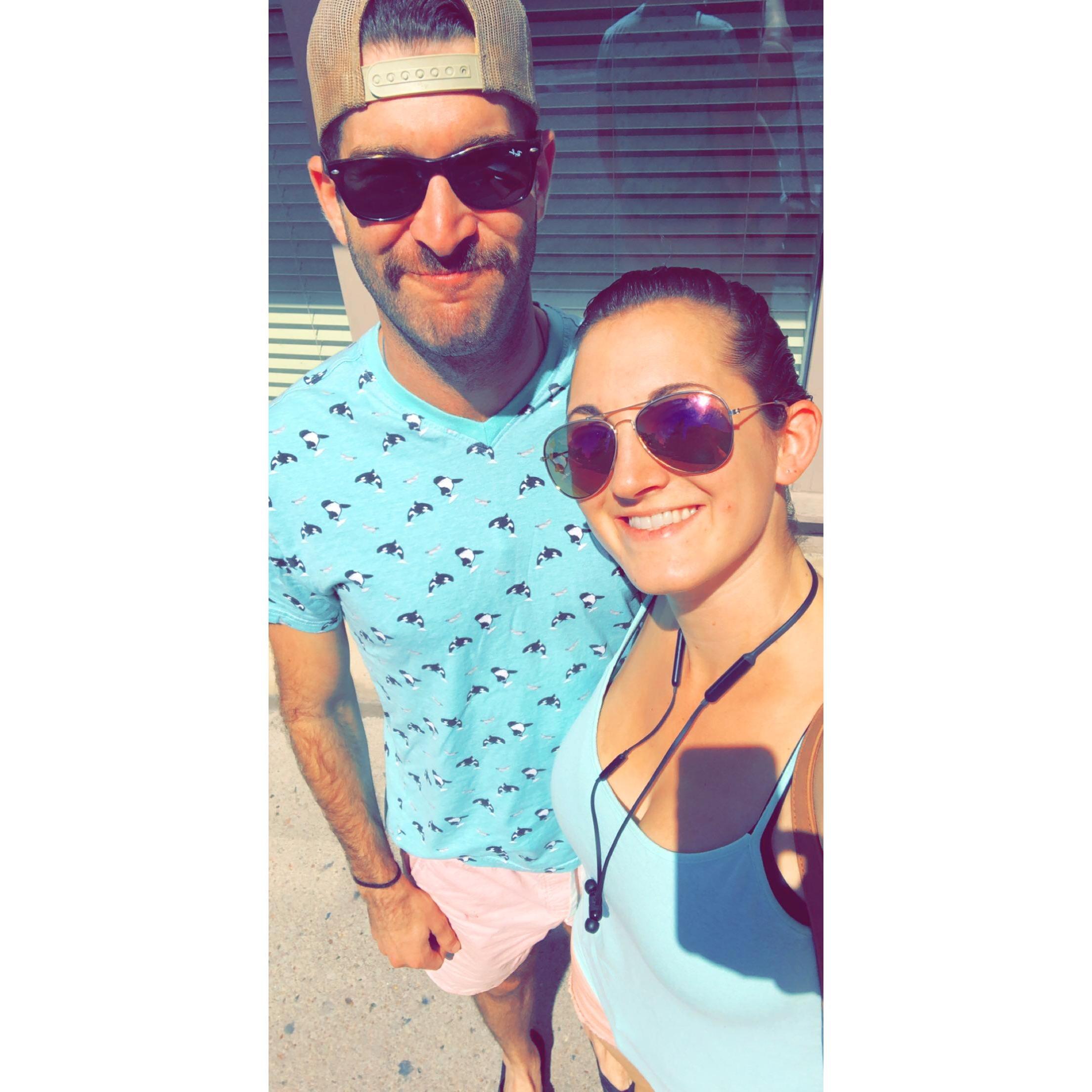 A perfect match (lol - we did not do this on purpose!) Oct 2018