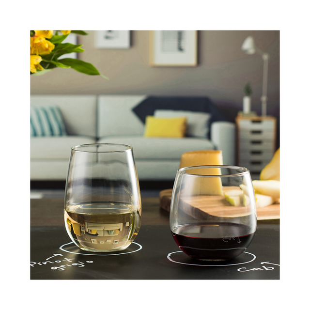 12 pc Stemless Wine Set