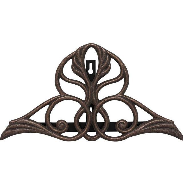 Constance Garden Hose Holder, Bronze, 18.5"W x 9.5"H