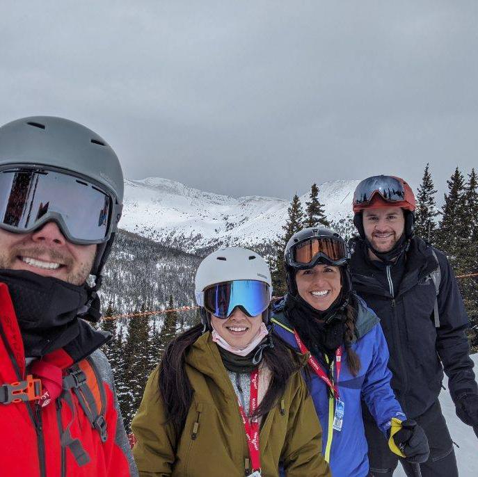 2/20/21 - Mike’s attempt to get Abby to ski. Great beginning, poor ending. Loveland, CO