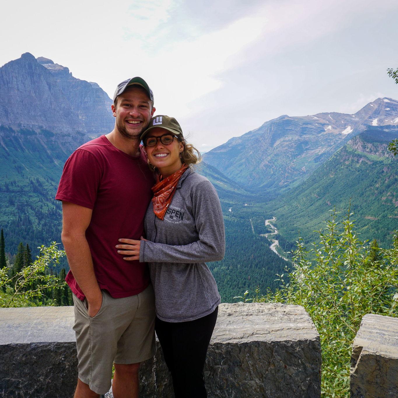 Our first trip together! We learned that nothing bonds two people like wandering remote Wyoming and Montana. (Think: car camping, Grizzly bear encounters, and average meals over campfires.)