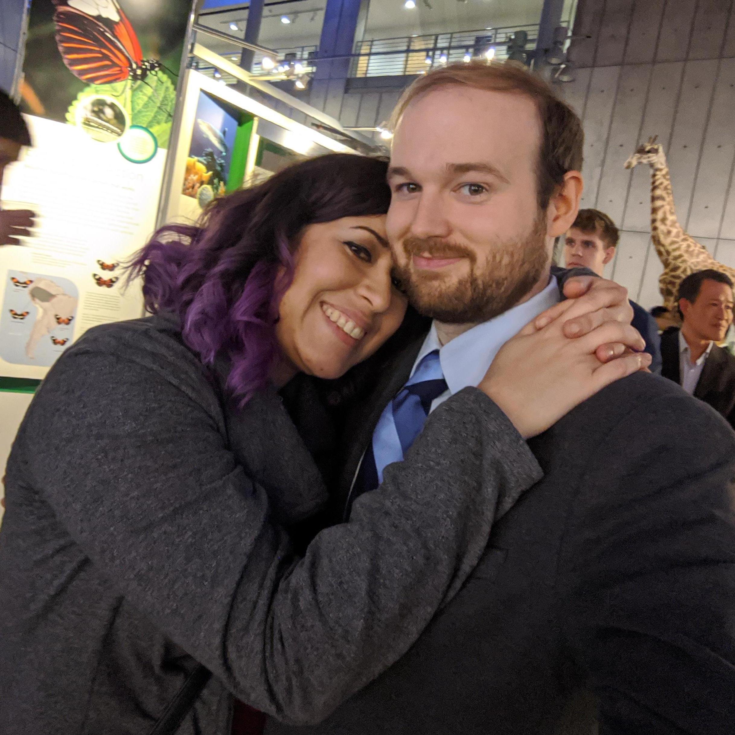 California Academy of Sciences holiday party! Remember holiday parties?