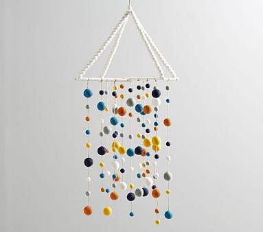 Pottery Barn Kids - Felted Pom-Pom Mobile