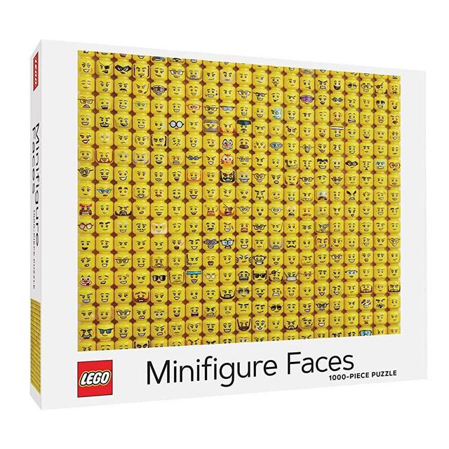 LEGO Minifigure Faces 1000 Piece Jigsaw Puzzle