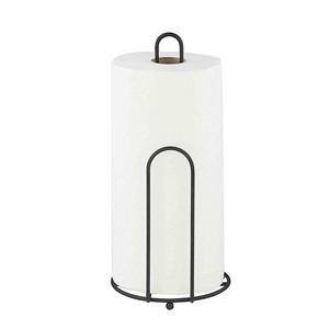 Home Basics Black Paper Towel Holder