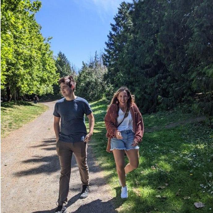 Lane's face after Megan may or may not have blown a dandelion flower in his face
May, 2021
