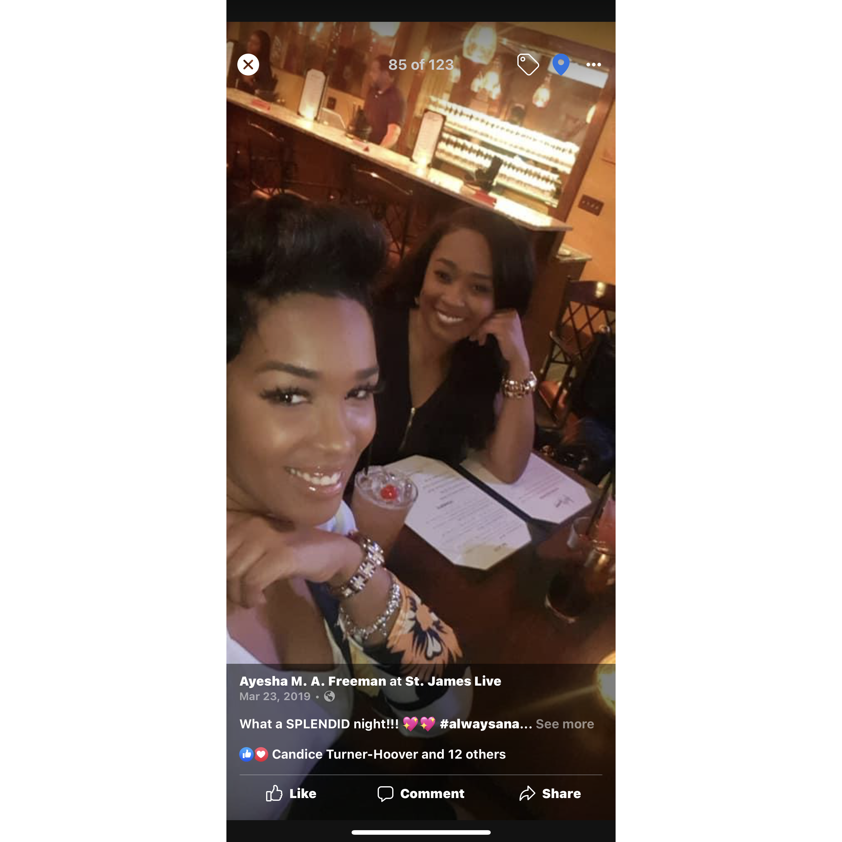 The very night A'yesha & Miguel met and life was never the same!