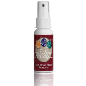 Wine Away Red Wine Stain Remover - For Clothing, Carpet, and Fabrics - Removes Fresh and Dried stains. 2-oz. Travel-friendly size
