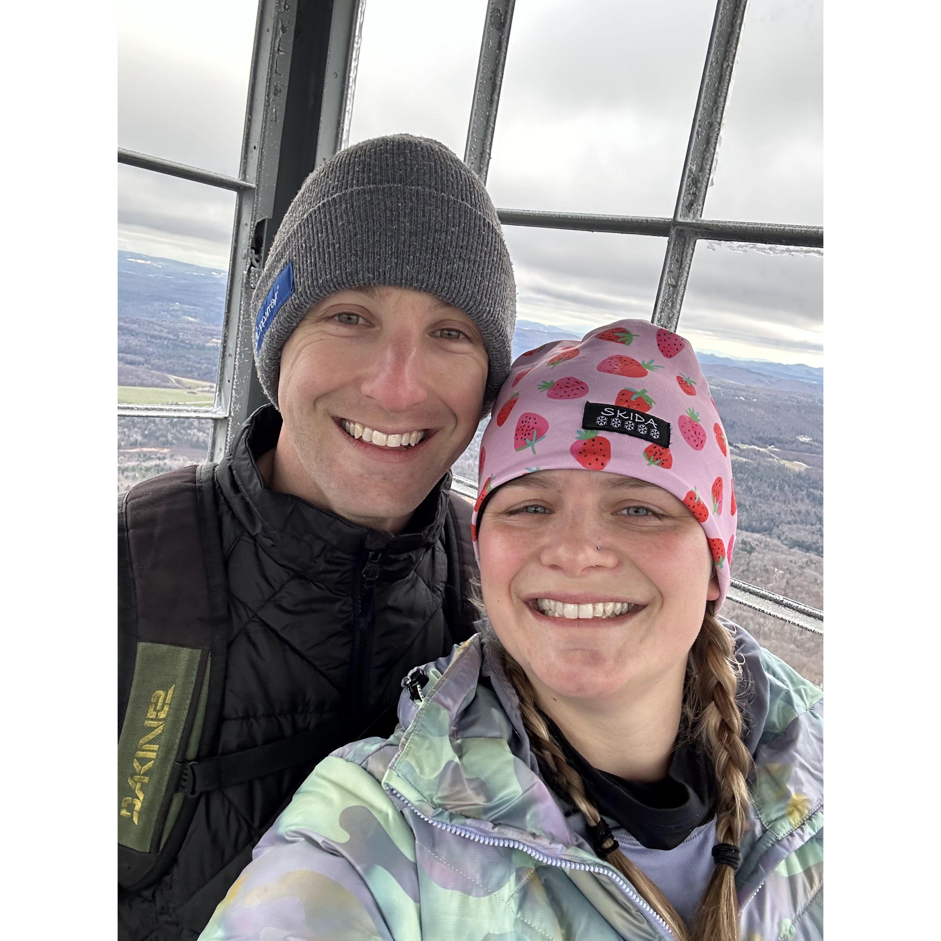 We took this photo on a hike at Elmore State Park.