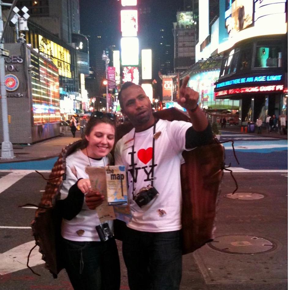 Halloween costume: Bed Bugs Take Manhattan.