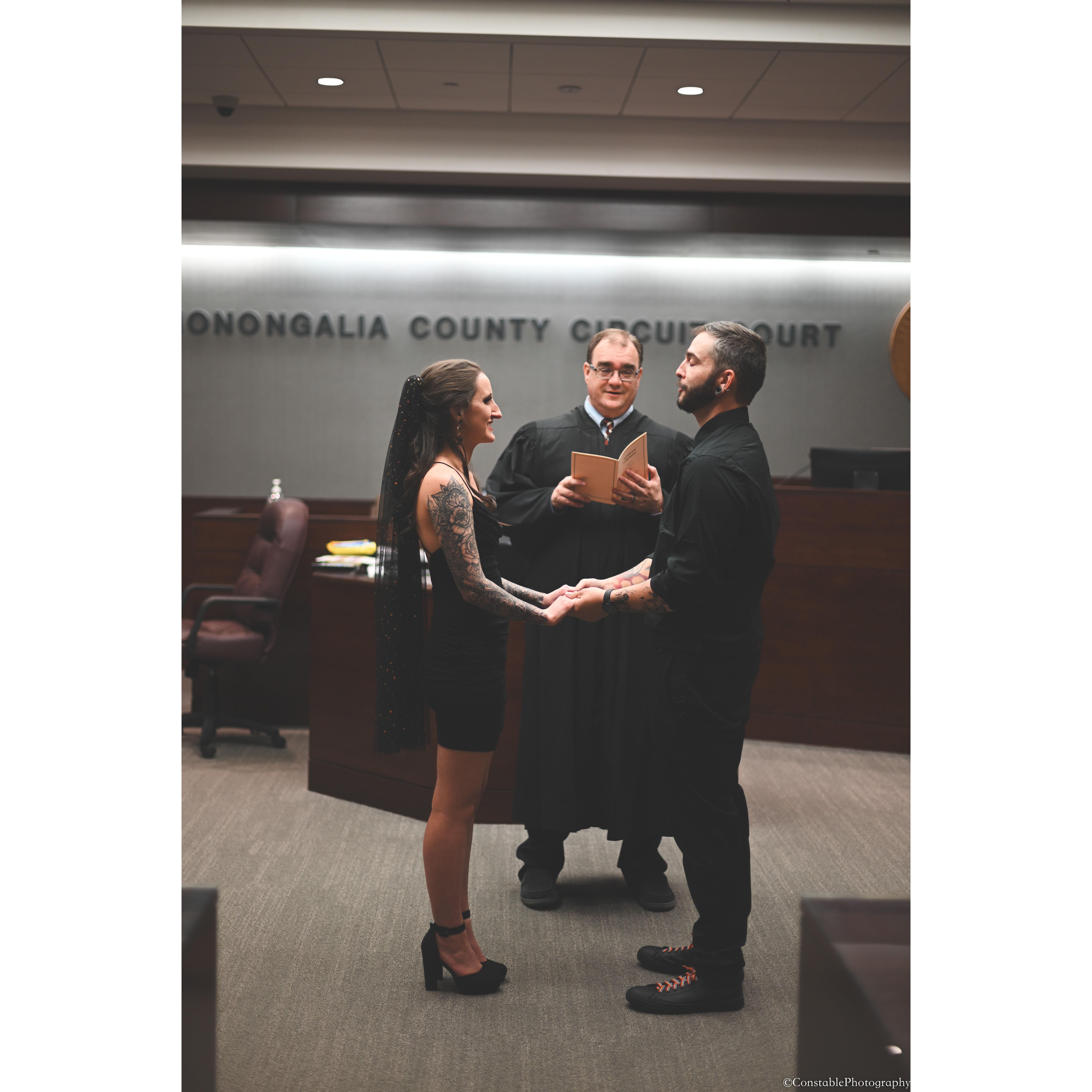 Said "I do"