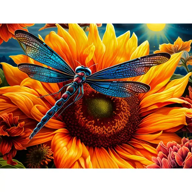 Sunsout Sunny Day Visit 1000 pc Jigsaw Puzzle 77022