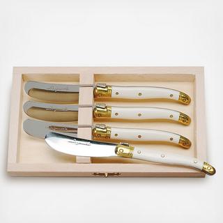 Laguiole Cheese Spreaders, Set of 4