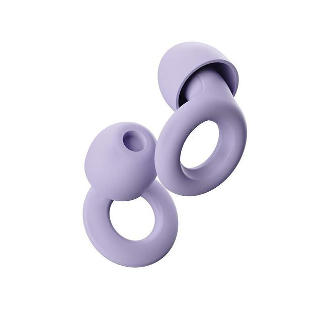 Loop Quiet Ear Plugs for Noise Reduction – Super Soft, Reusable Hearing Protection in Flexible Silicone for Sleep, Noise Sensitivity - 8 Ear Tips in XS/S/M/L – 24dB & NRR 14 Noise Cancelling - Violet