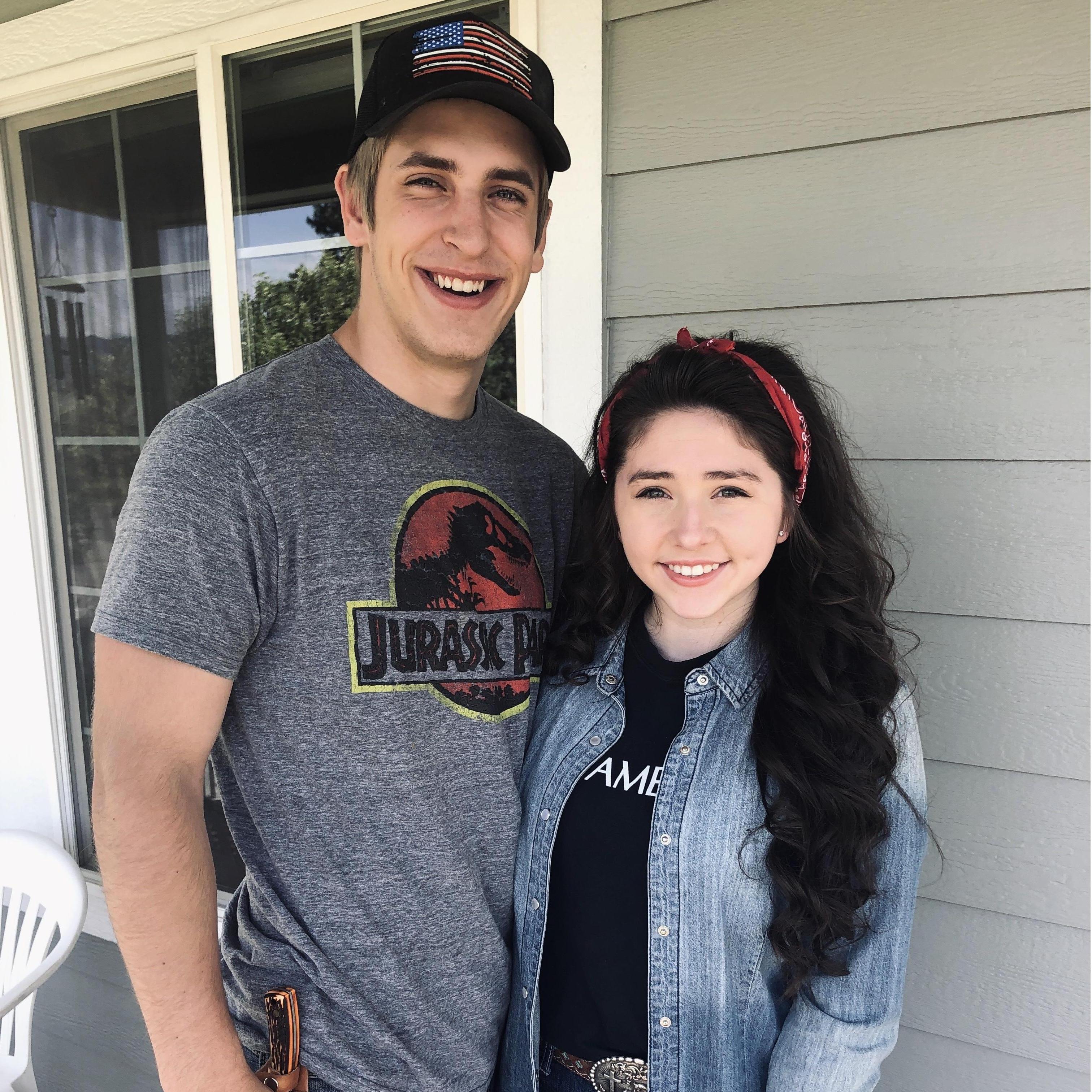 Isaiah and Faith headed to grandma and grandpa Clyde's for the weekend!