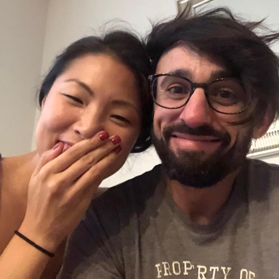 It's special that we can both laugh AT and WITH one another.