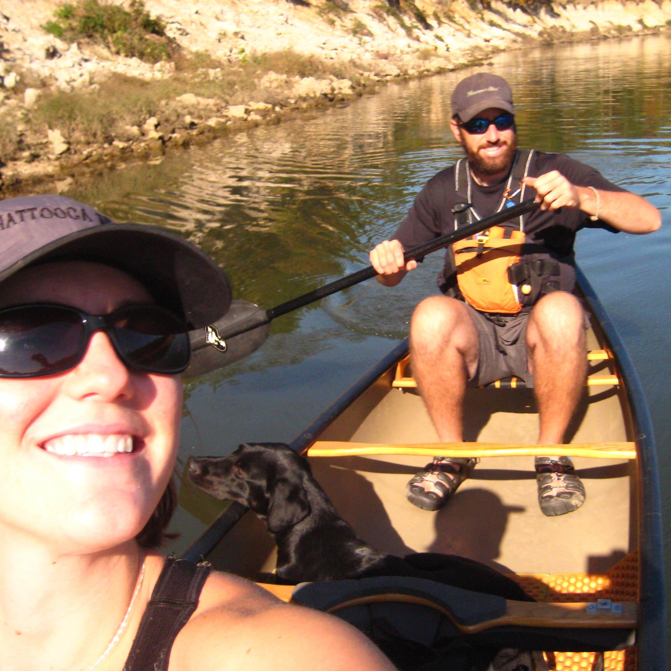 Canoe camping on the Congaree River