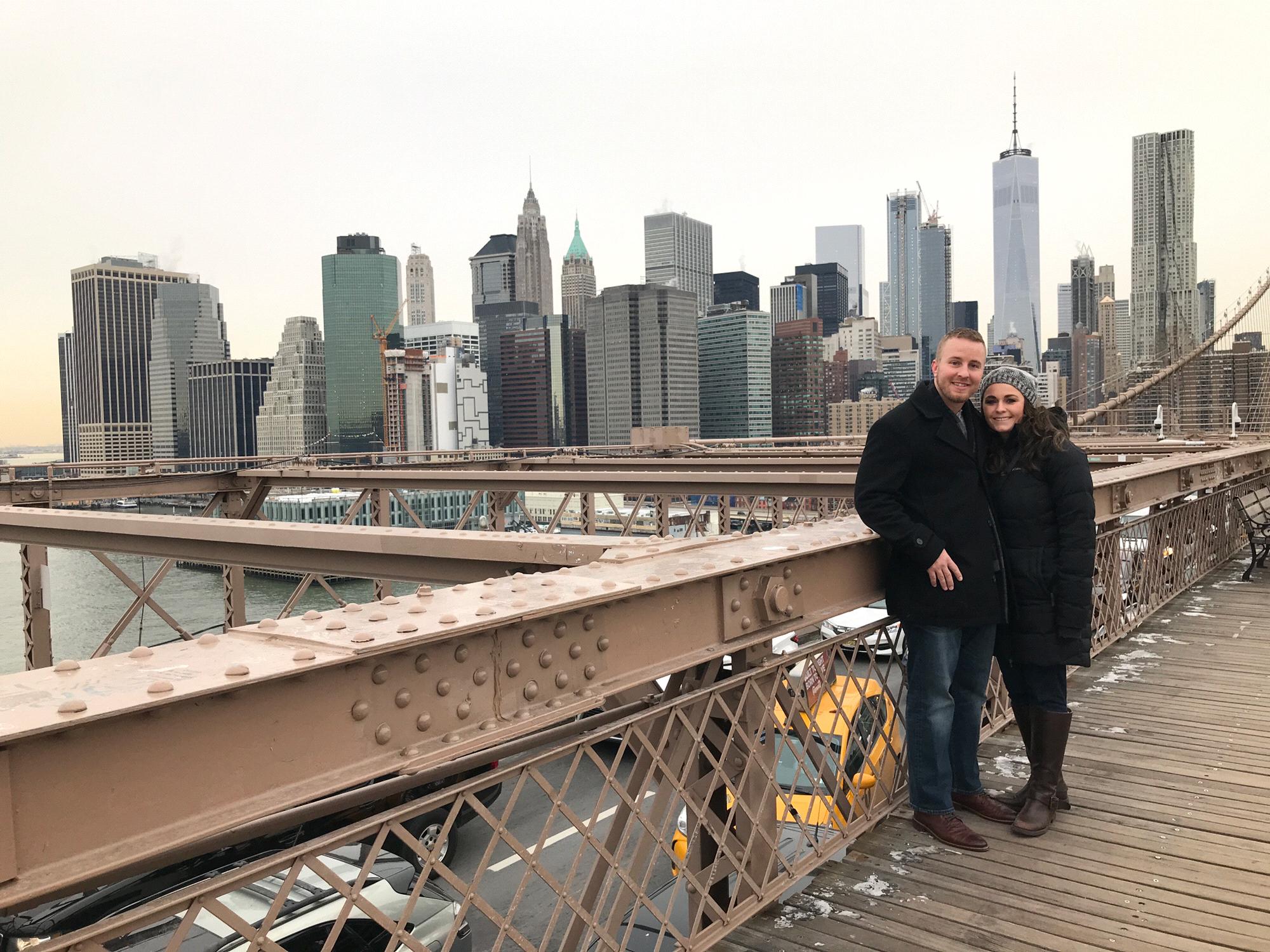 New York December 2017. Still one of our favorite trips together.