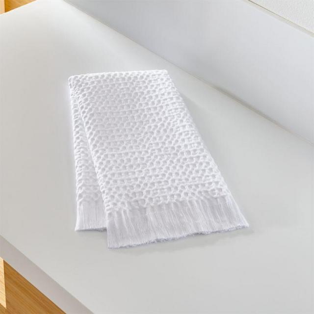 Sola White Guest Towel