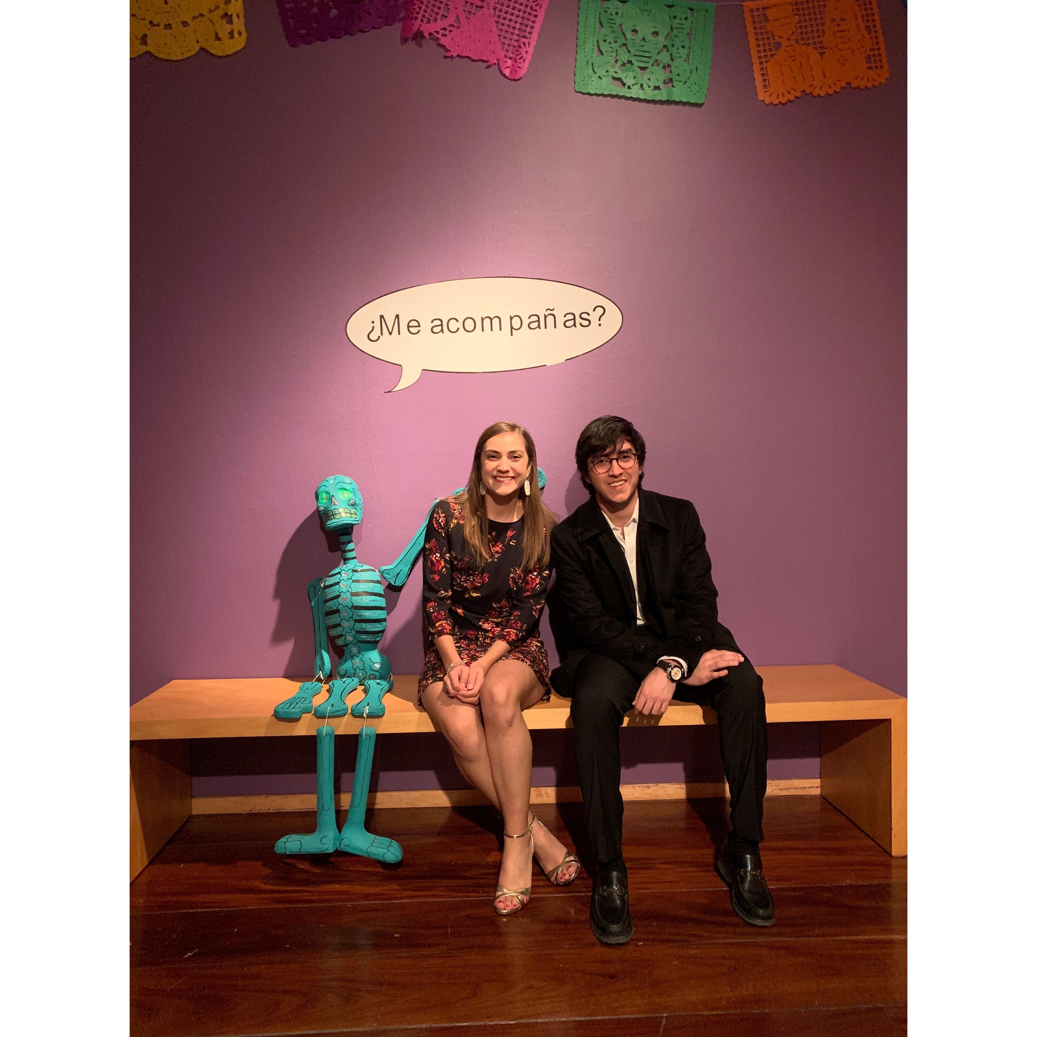 Our first date!