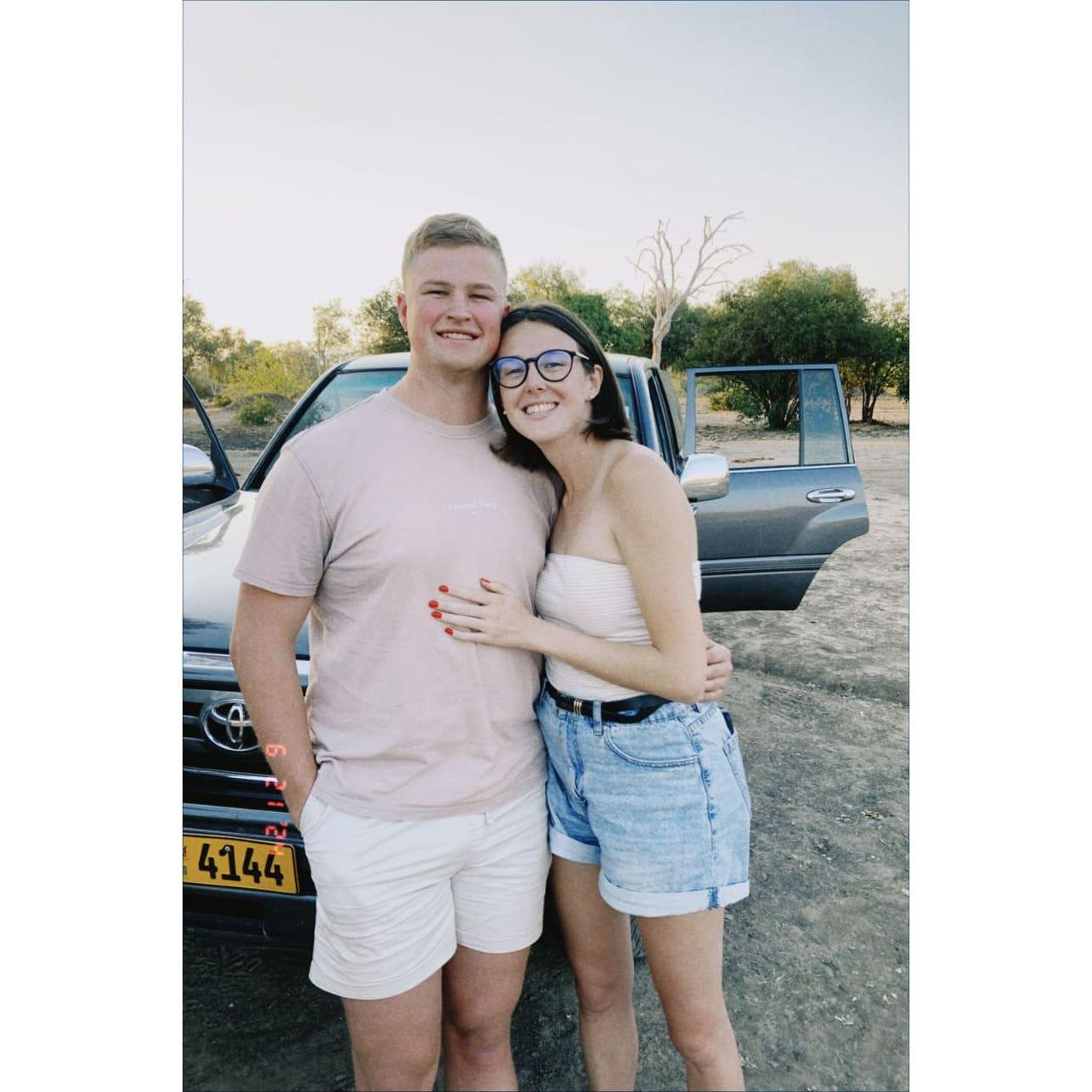 Flo's first time in Mana Pools