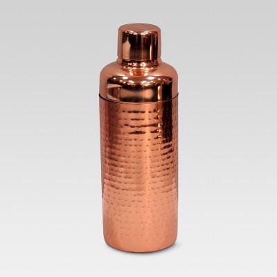 Hammered Cocktail Shaker Copper - Threshold™