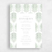 Green Wedding Program - Curacao