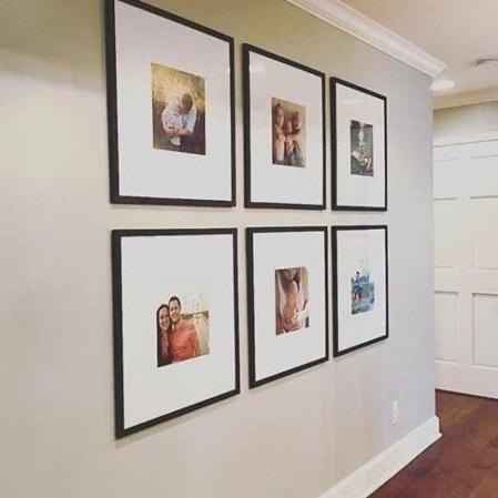 Wedding Photo Hanging