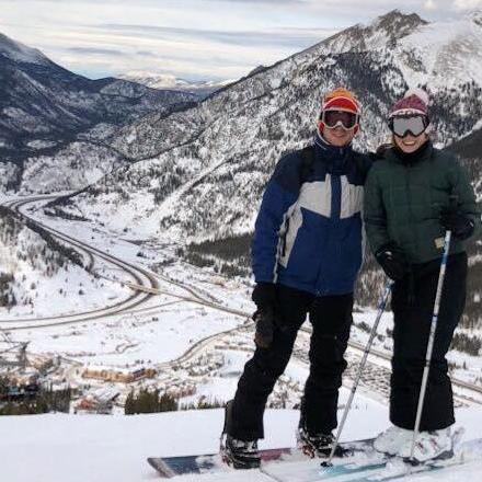 Skiing in Copper Mountain!