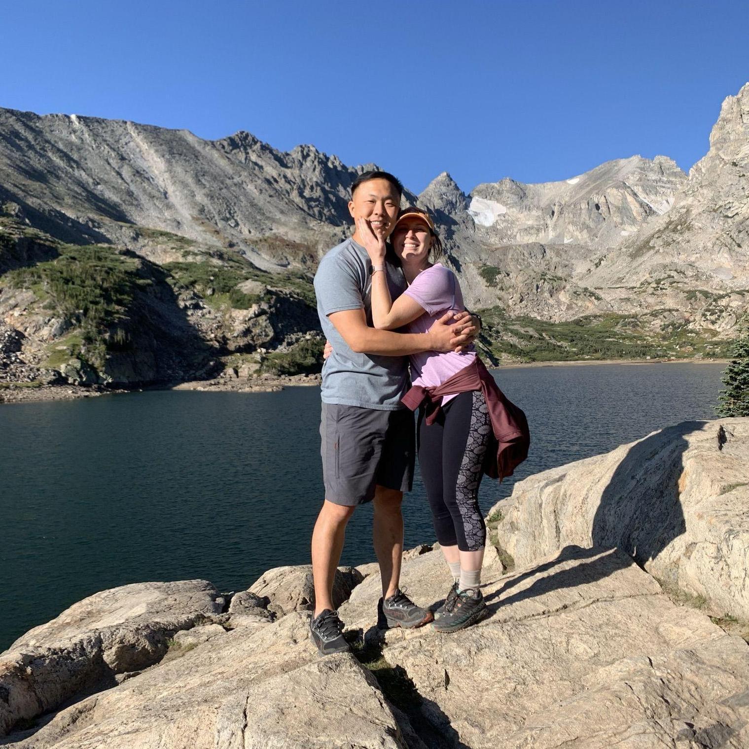 Hiking outside Denver, CO