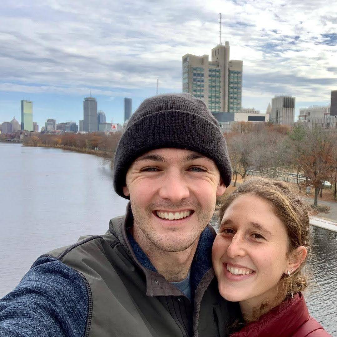 Adventuring around Boston while Miriam was in Nursing School