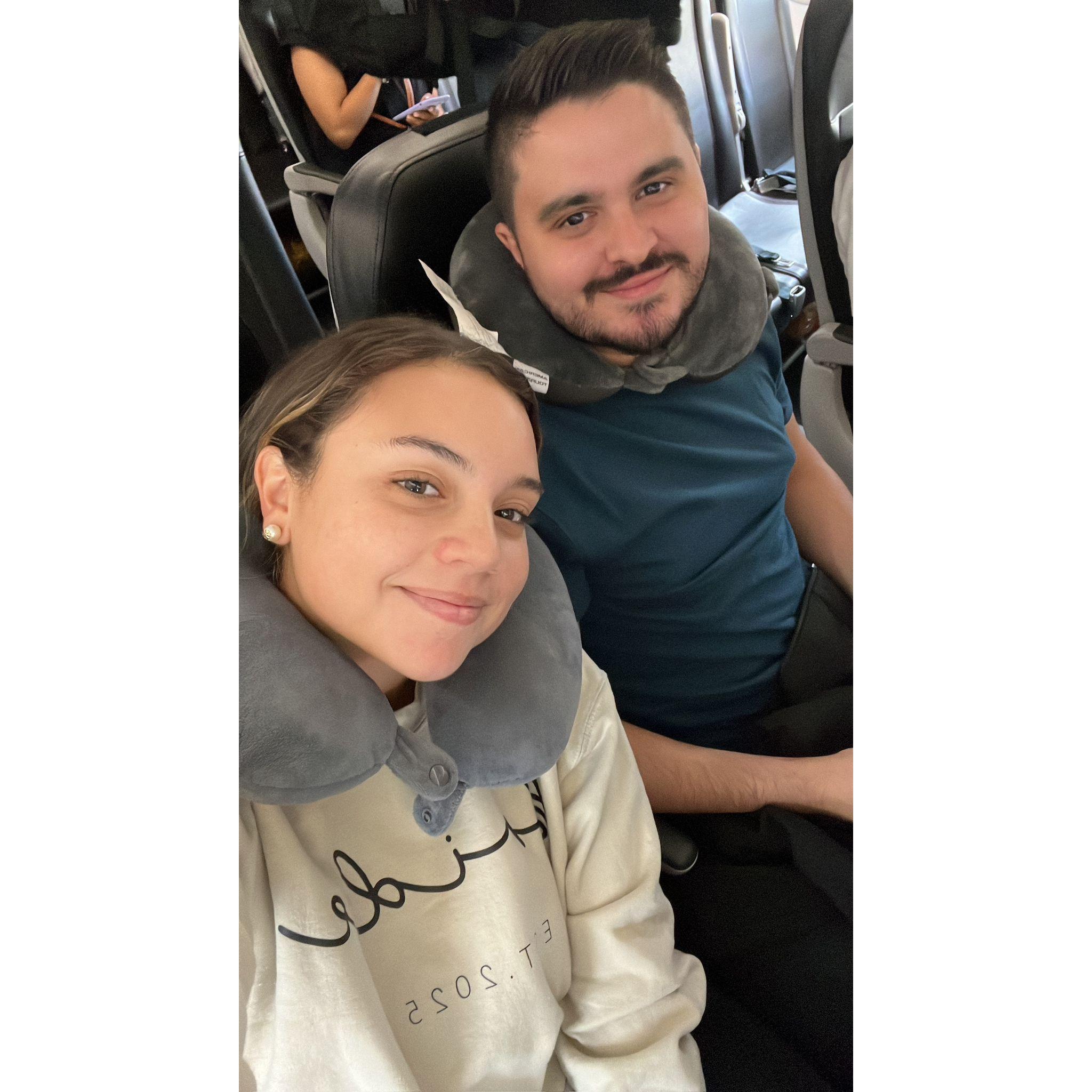 When we traveled to Colombia to do the menu and drink tasting, as well as seeing the venue in person for the first time.