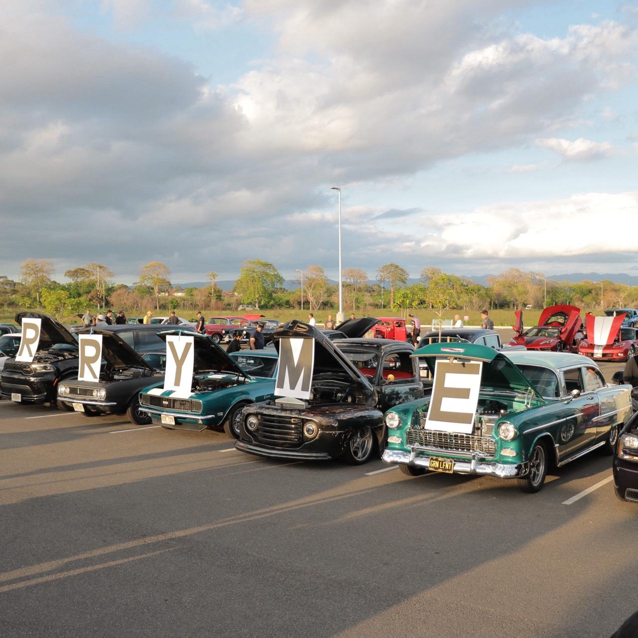 Of course he proposed at a car show