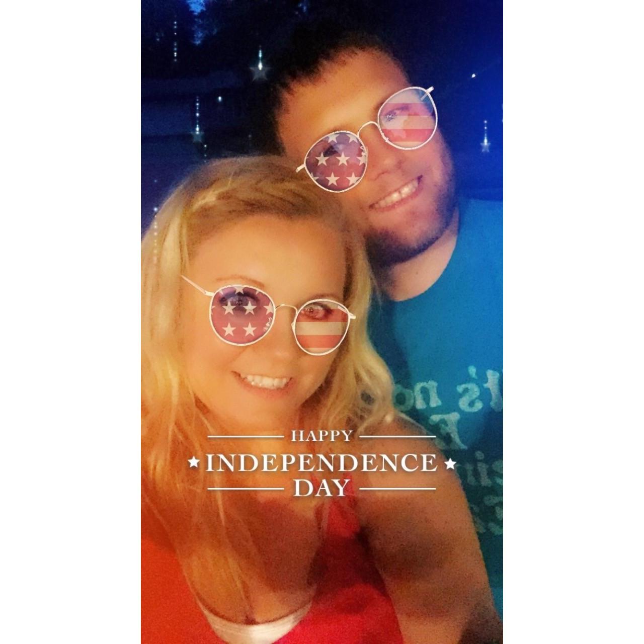 First 4th of July together.