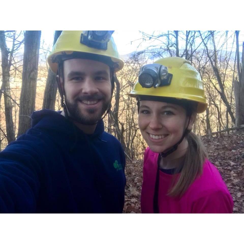 Our first spelunking trip!