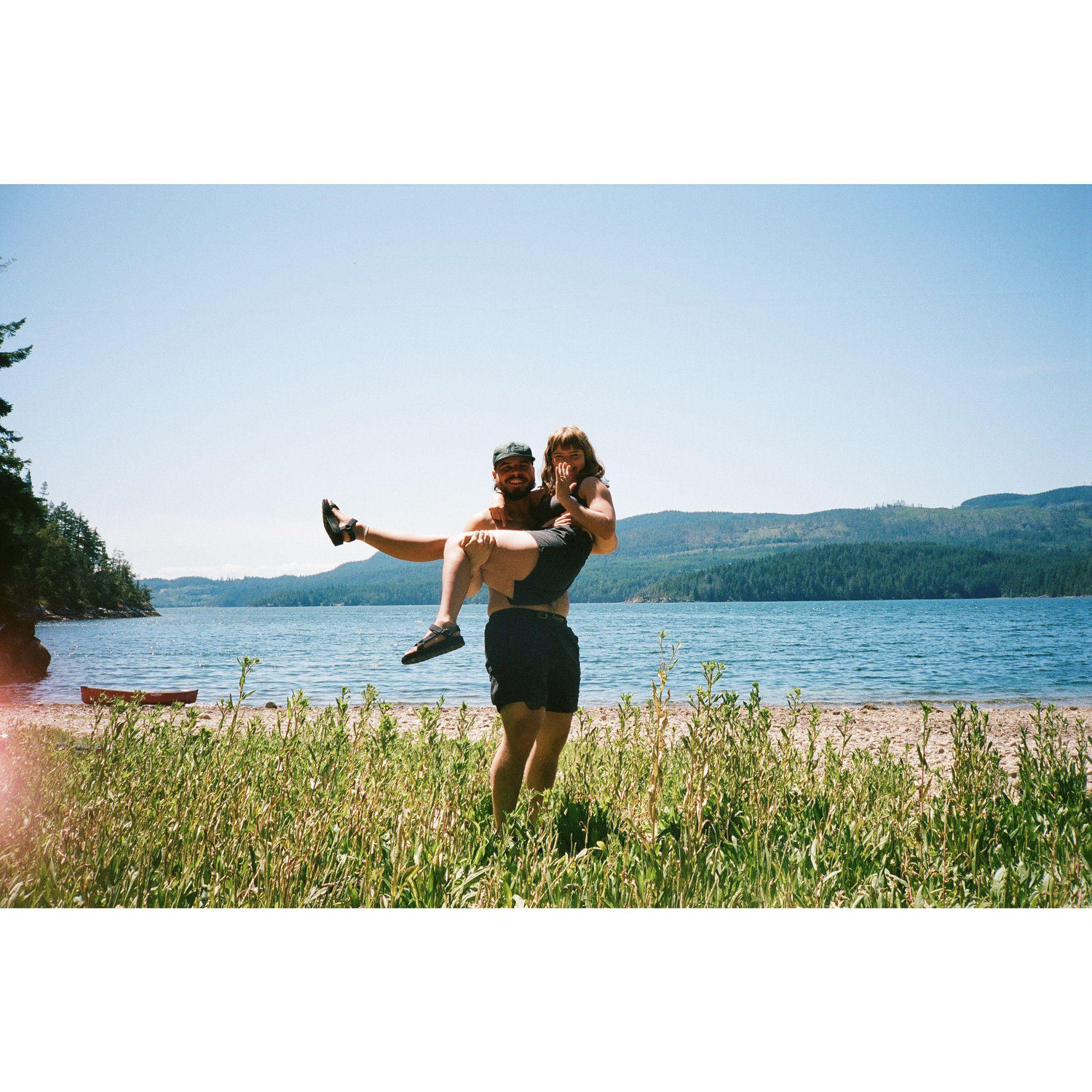 Where we got engaged in Sechelt !