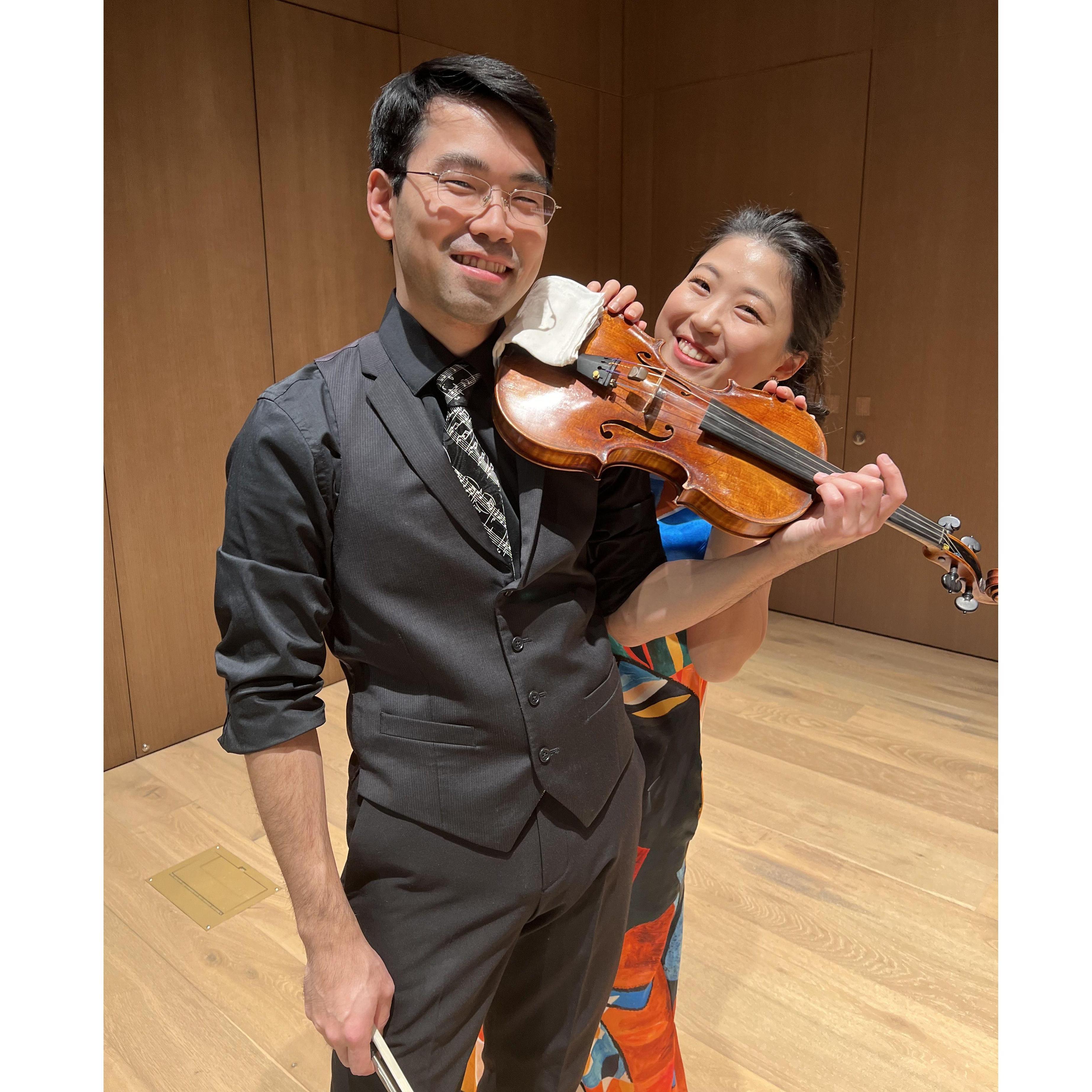On our recital day in Seoul, Korea.
January 4, 2024