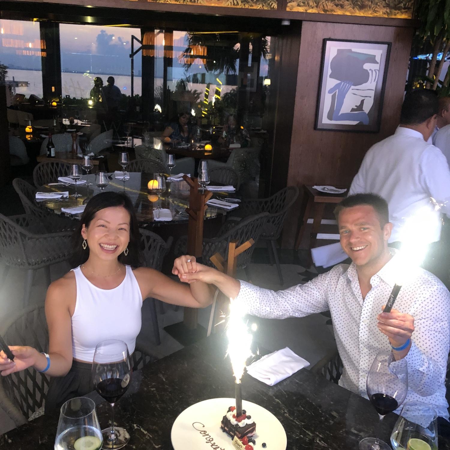 When our flight gets canceled during our engagement weekend and we made the most of being stuck in Cancun.