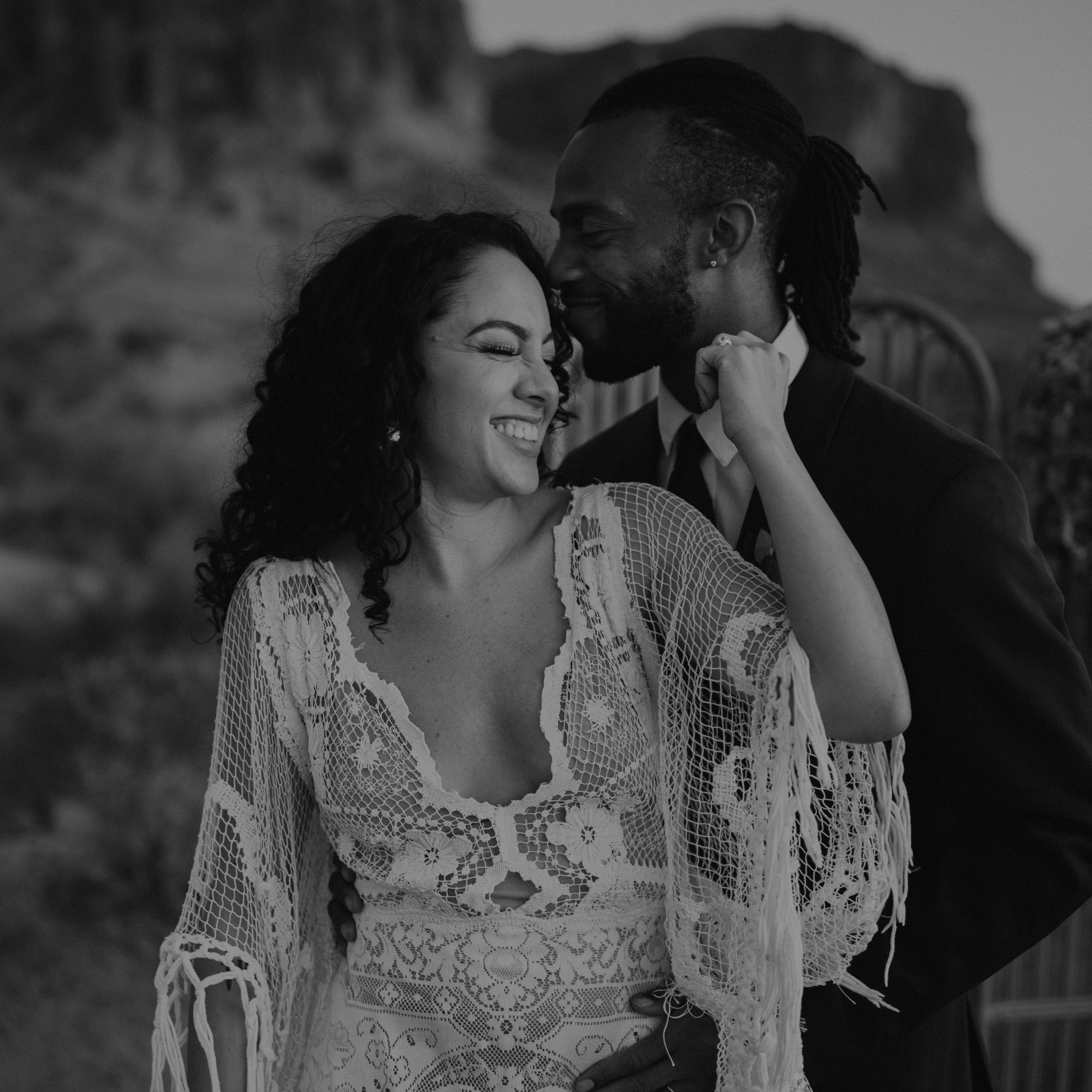 The one time we dressed up as bride and groom for a styled photoshoot!