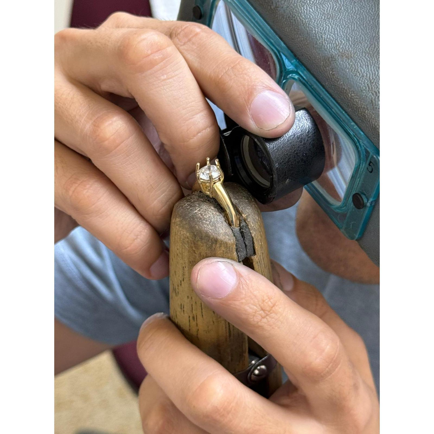Inspecting the quality of the ring