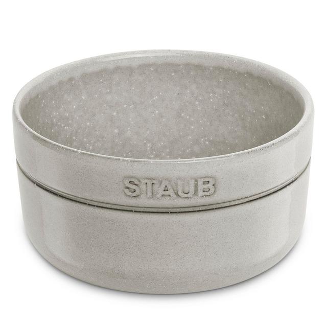 Staub 5" Cereal Bowl, White Truffle, Set of 4