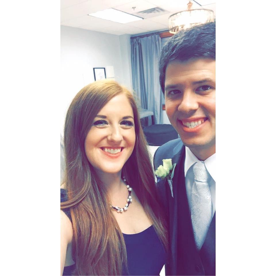 Groomsman Alec Melvin on his wedding day in 2016. I was honored to stand with him as a grooms-maid when he married his wife, Roman.