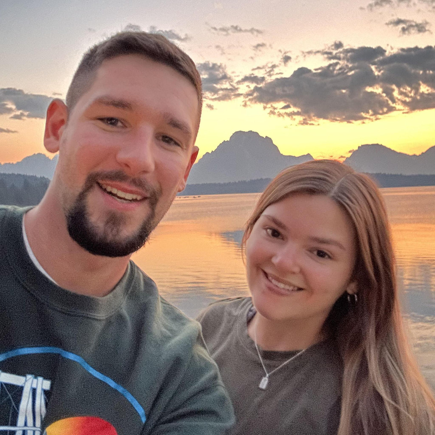 We (finally) made it to Wyoming and were able to watch this beautiful sunset