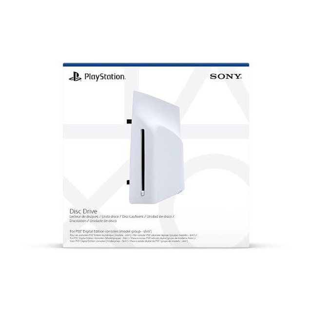 PlayStation 5 Slim Ultra HD Blu-ray Disc Drive, Black (Renewed)
