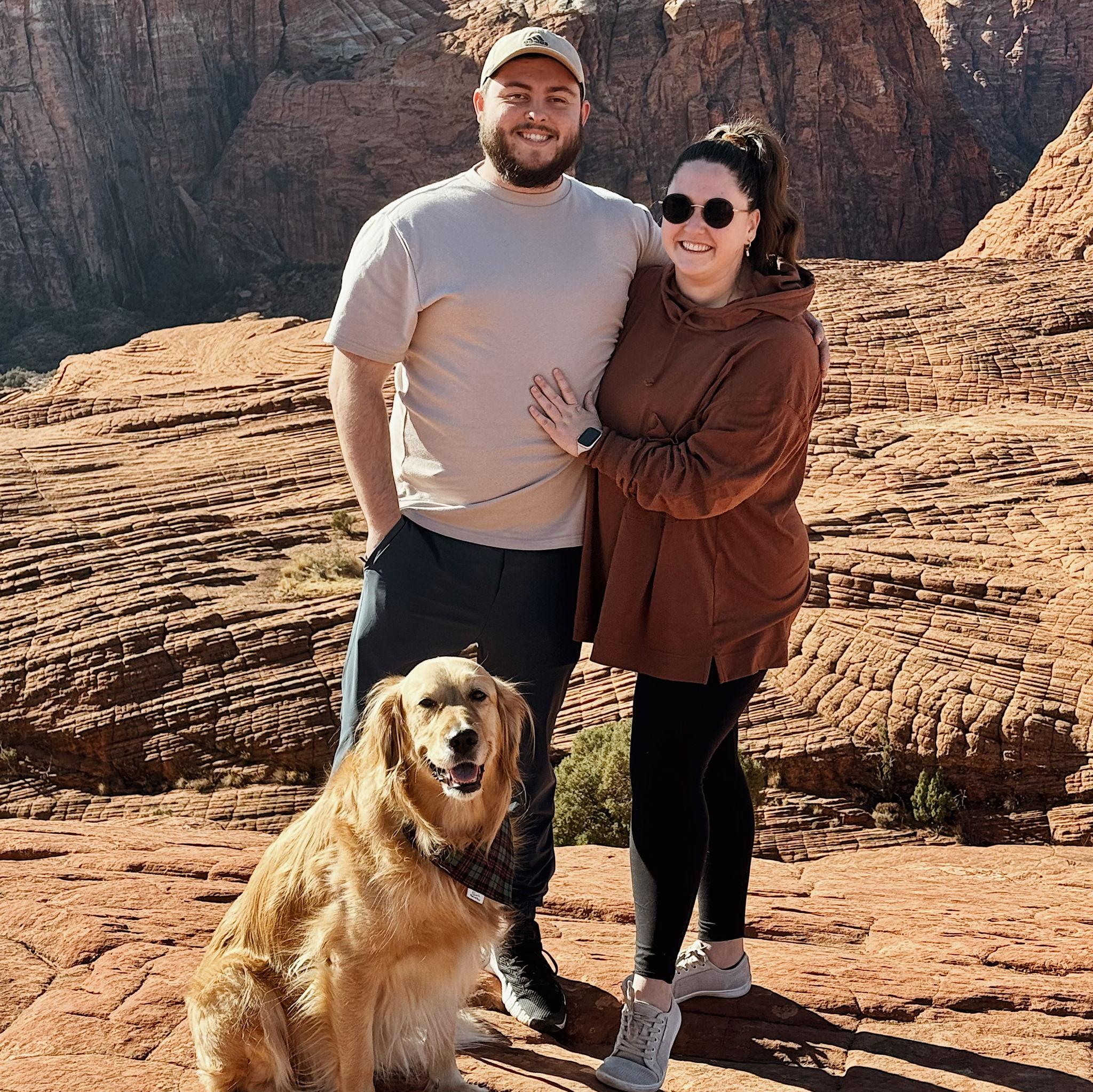 A drive out to Snow Canyon during Christmas with the Barnes family - St George