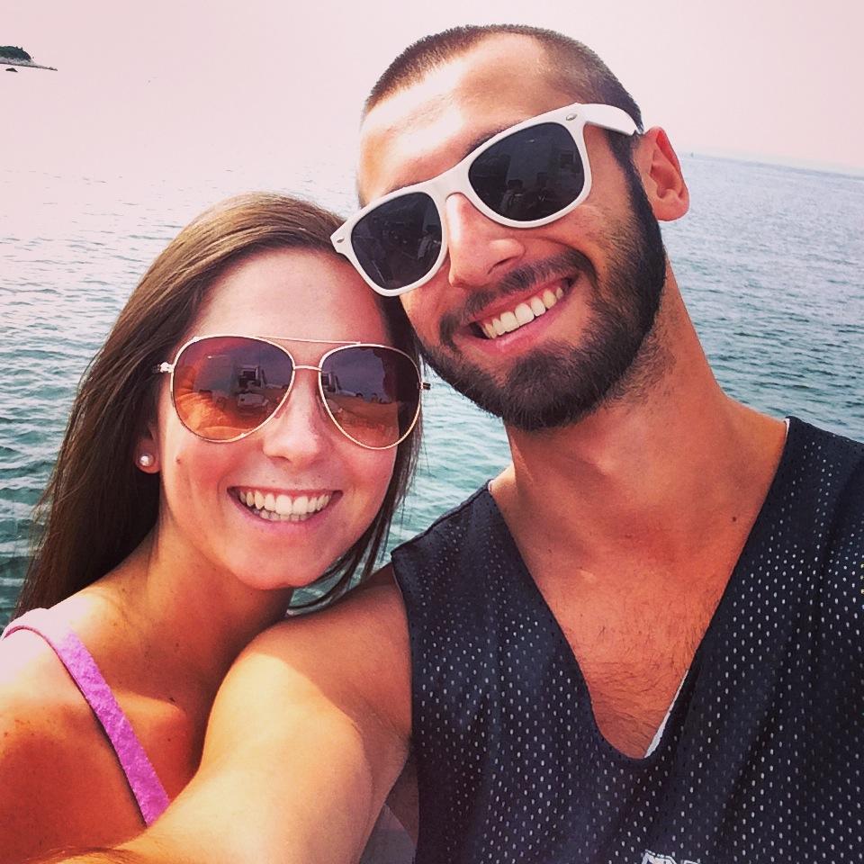 our first vacation together after spending the summer apart with Mike studying abroad in Spain and Kristen in Ireland