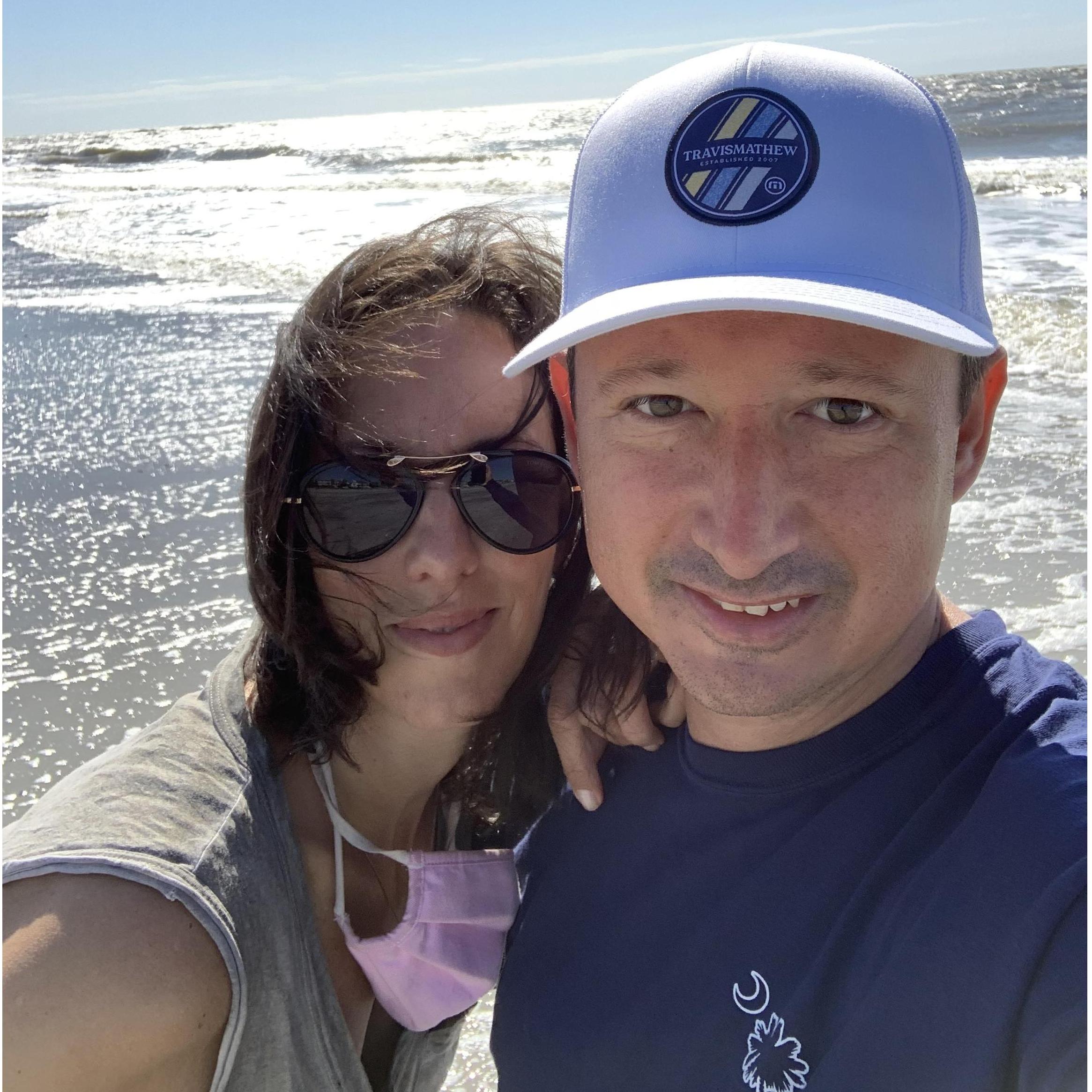 Happiest on the beach.