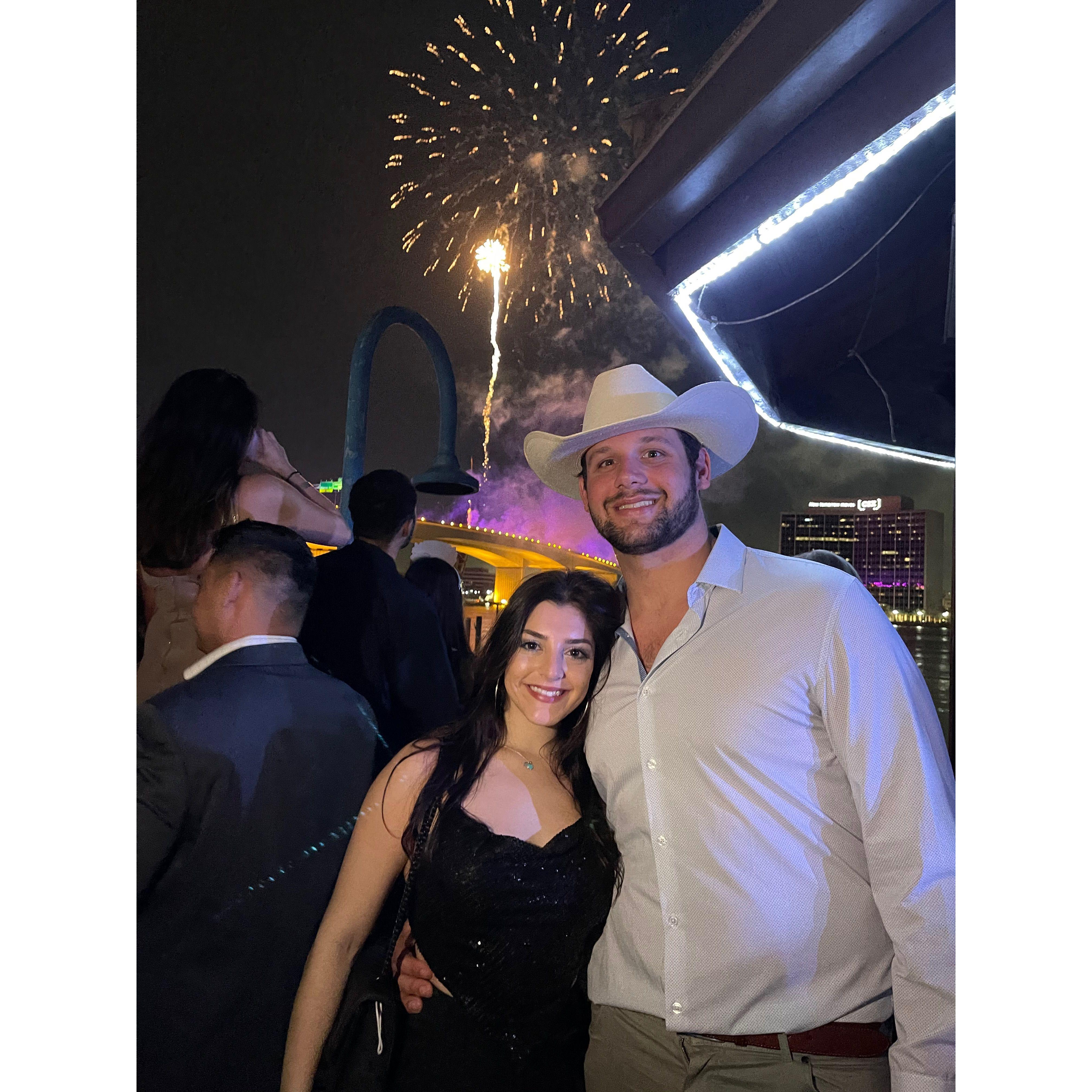 Our first new years together!